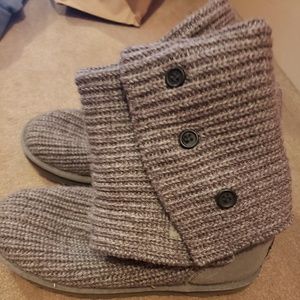 UGG gray Classic Cardy boots